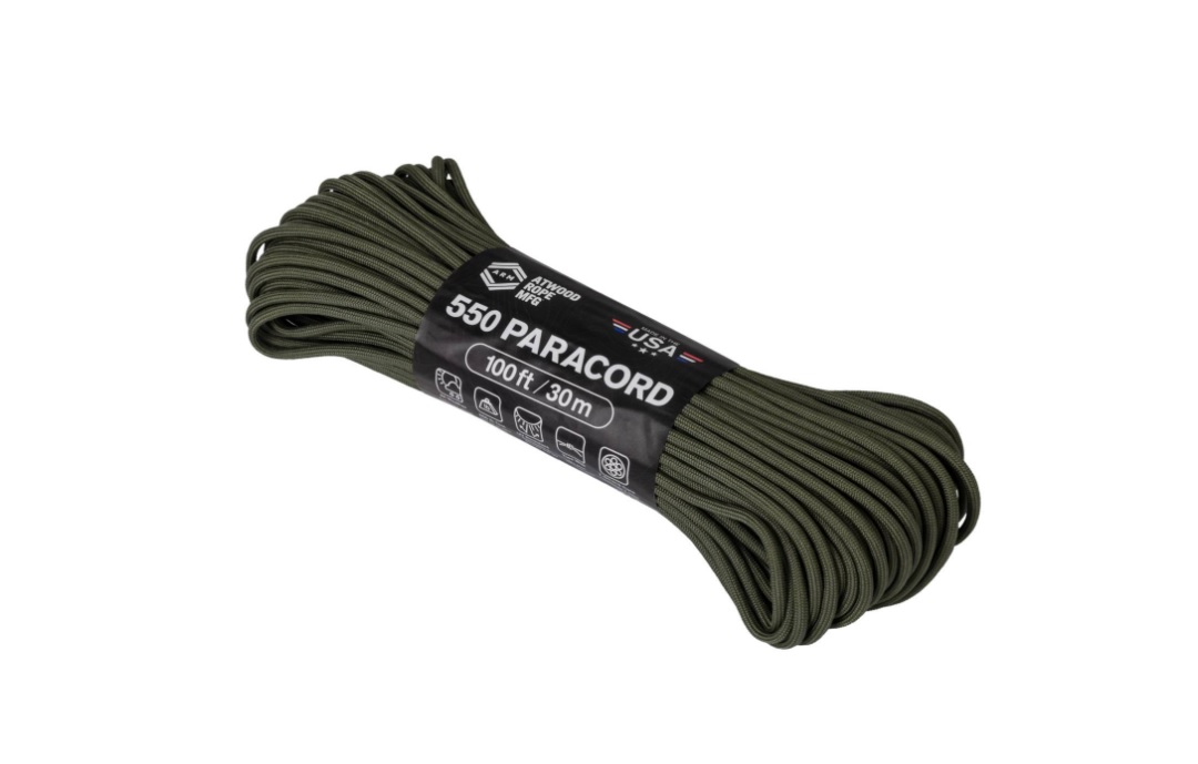 PARACORD MODEL 550 - 30 M/100 FT - OLIVE DRAB